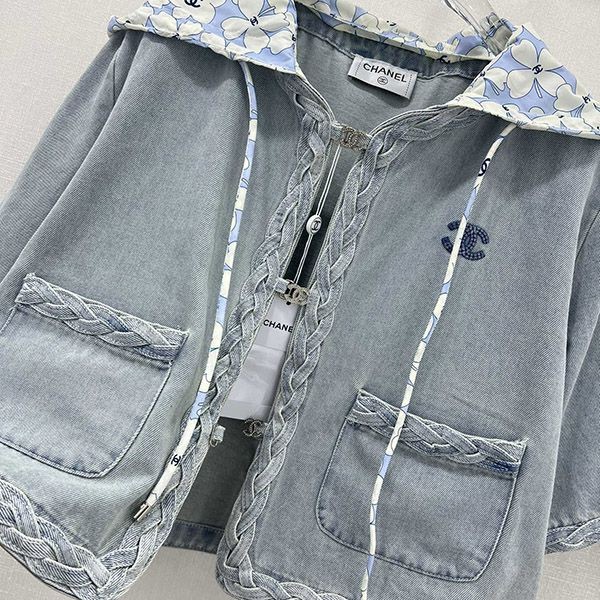 定番 シャネル デニム ブラウス 上下 セット shr45859